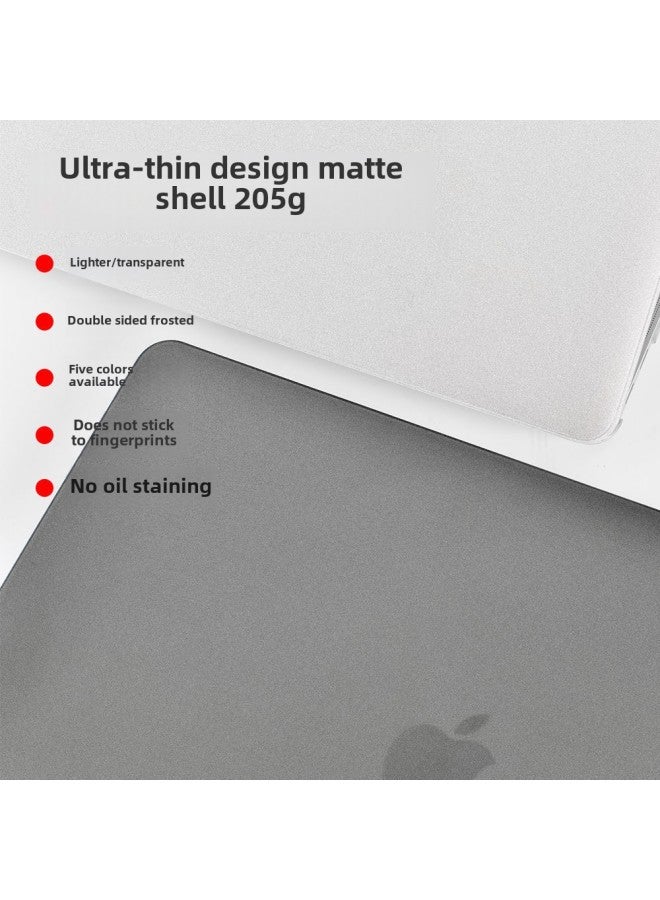 For Apple Laptop Protective Case Macbook Pro Computer Case Air13 Apple Computer Protective Case M2-Color:Double Sided Polka Dot Pattern-light Blue-Applicable Model:(flat)-2020-2022pro13(a2251/2289/2338) - Image 4